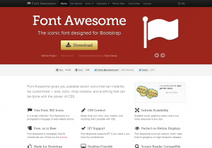 Font Awesome  the iconic font designed for Bootstrap