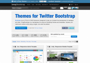 Themes for Twitter Bootstrap   WrapBootstrap